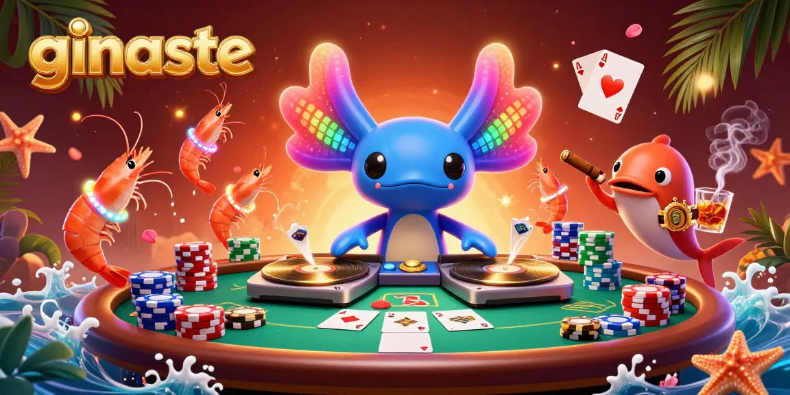 Experience thrilling wins at ginaste casino with vibrant poker action and colorful characters.