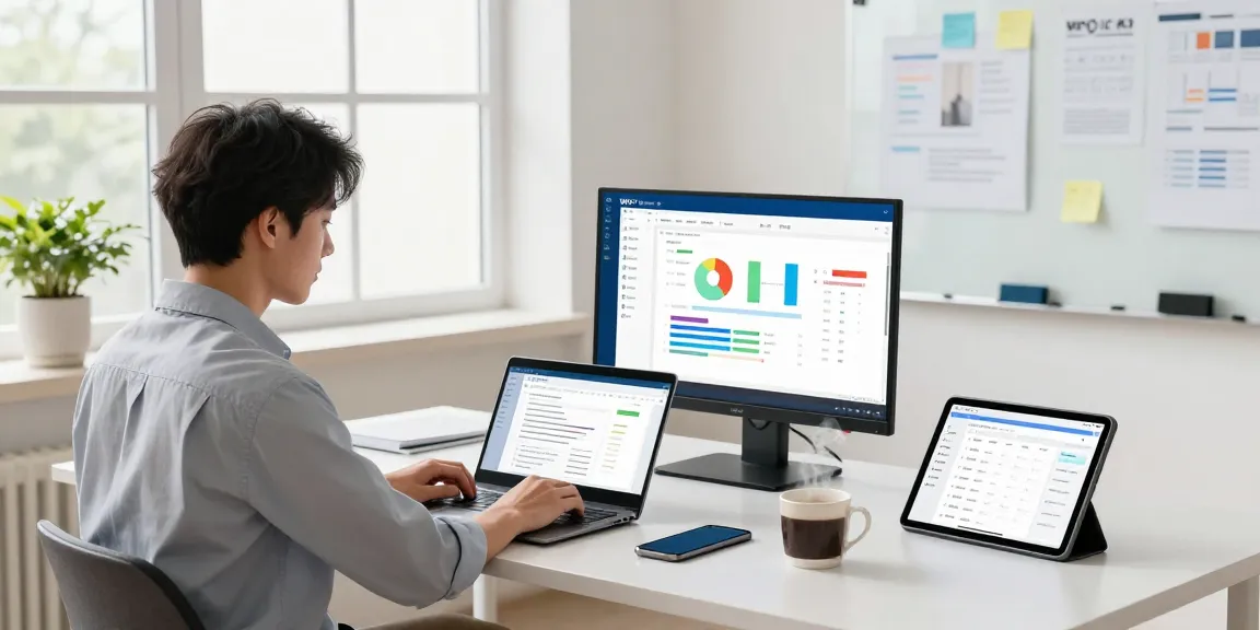 Efficient workspace using WPS Official Website for productive document editing and collaboration.