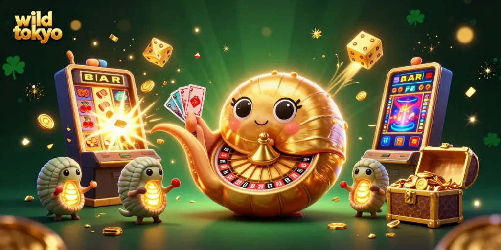 Experience exciting gameplay at wild tokyo casino featuring vibrant characters among dynamic game elements.