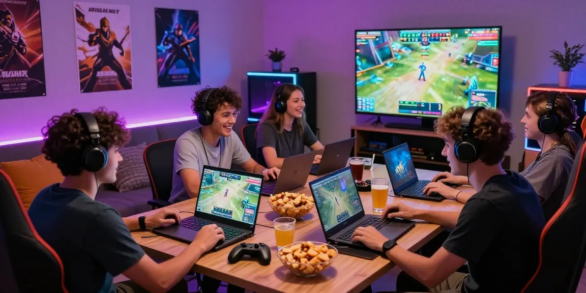 Raja88 20, komunitas gamer bersenang-senang dalam sesi permainan online yang seru.